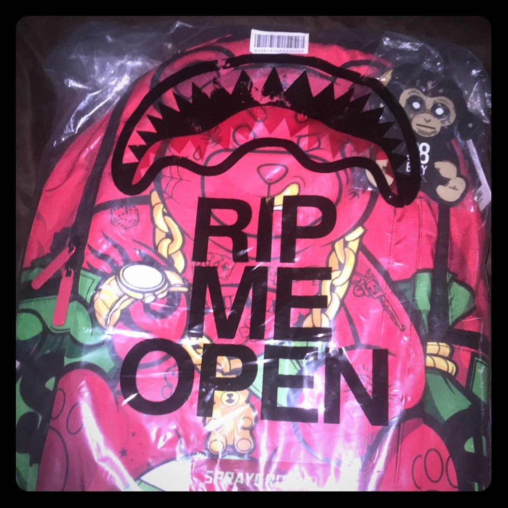 Sprayground Diablo Bear 38 Baby Collab